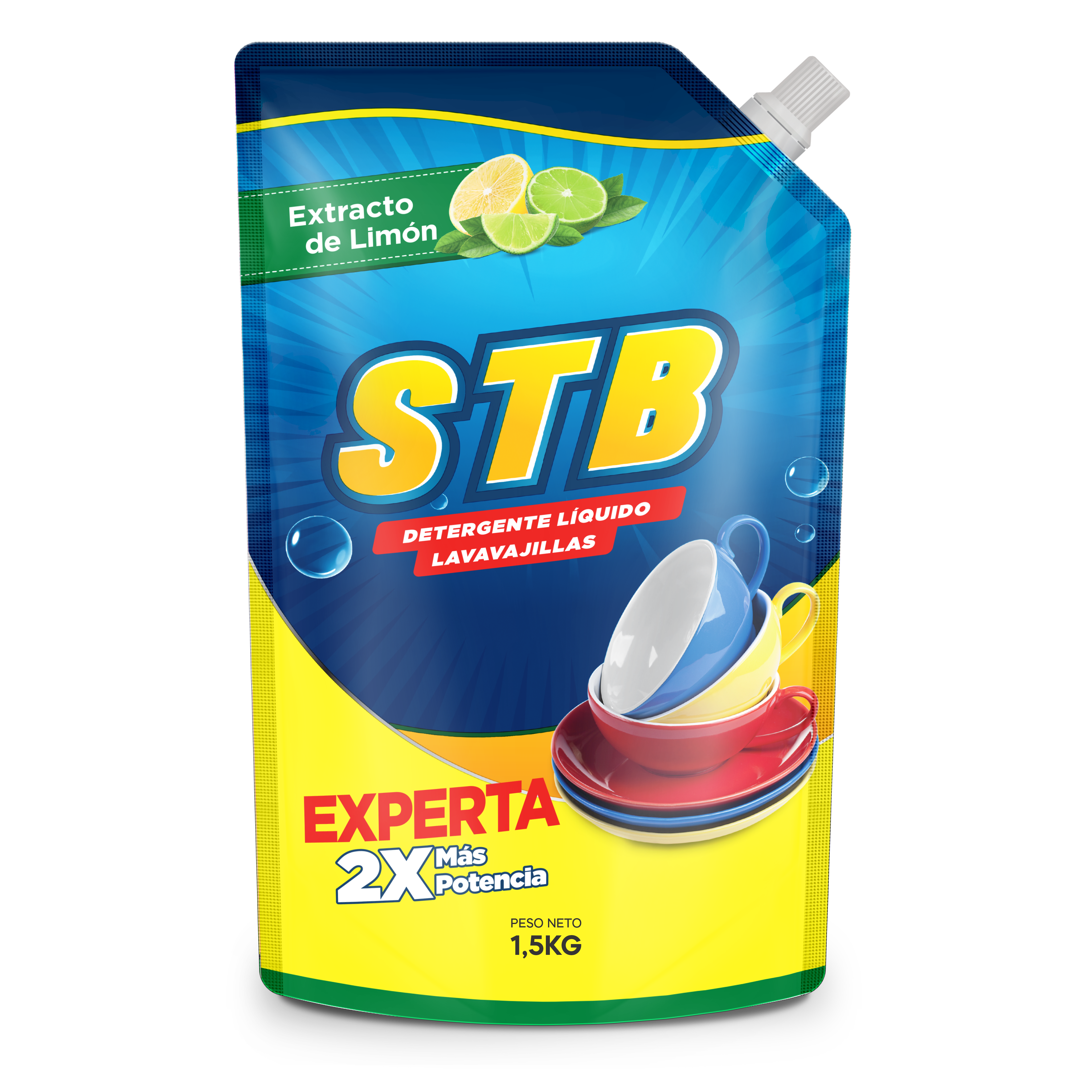 STB – Dishwashing Liquid – Lemon – 1.5kg
