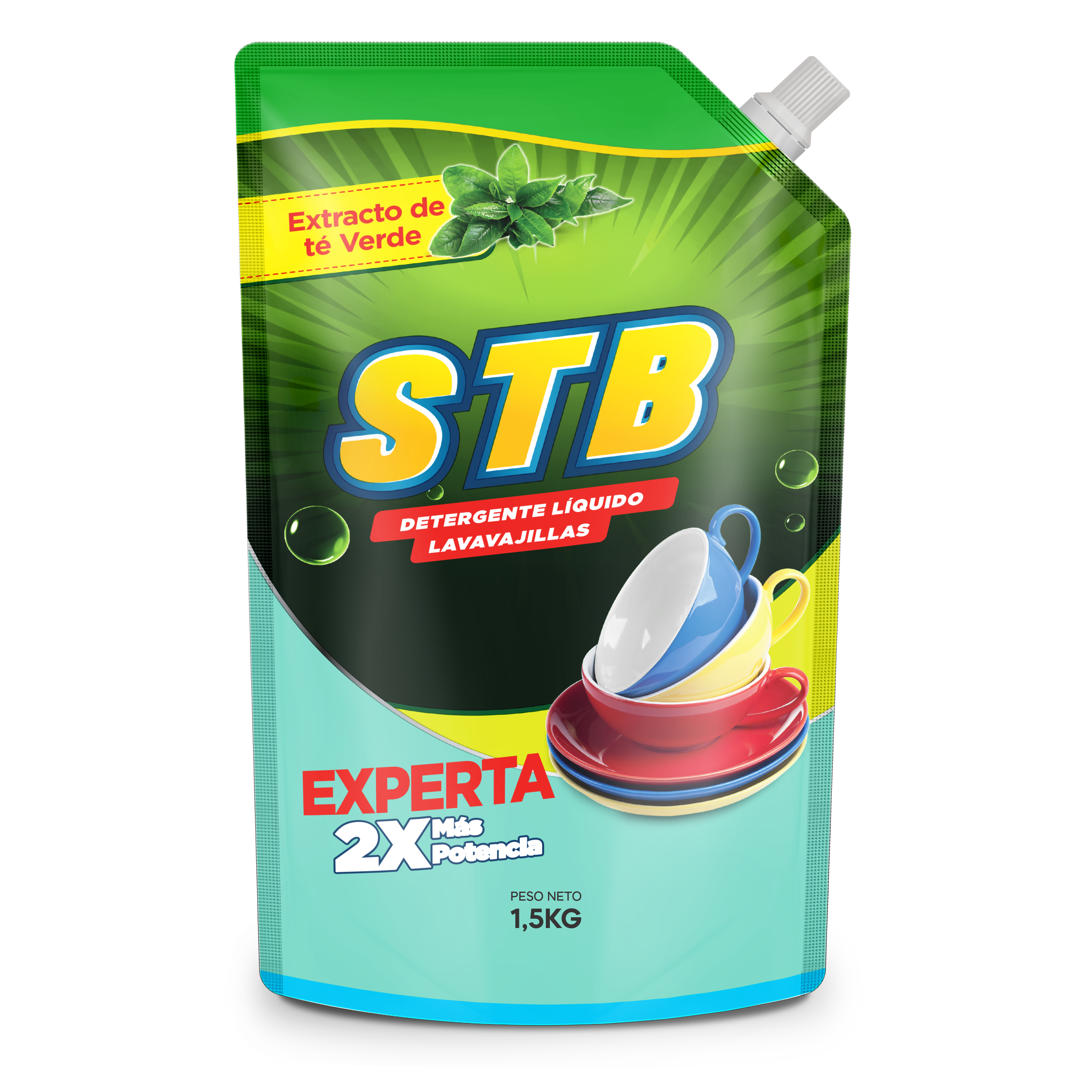 STB – Dishwashing Liquid – Mint – 1.5kg
