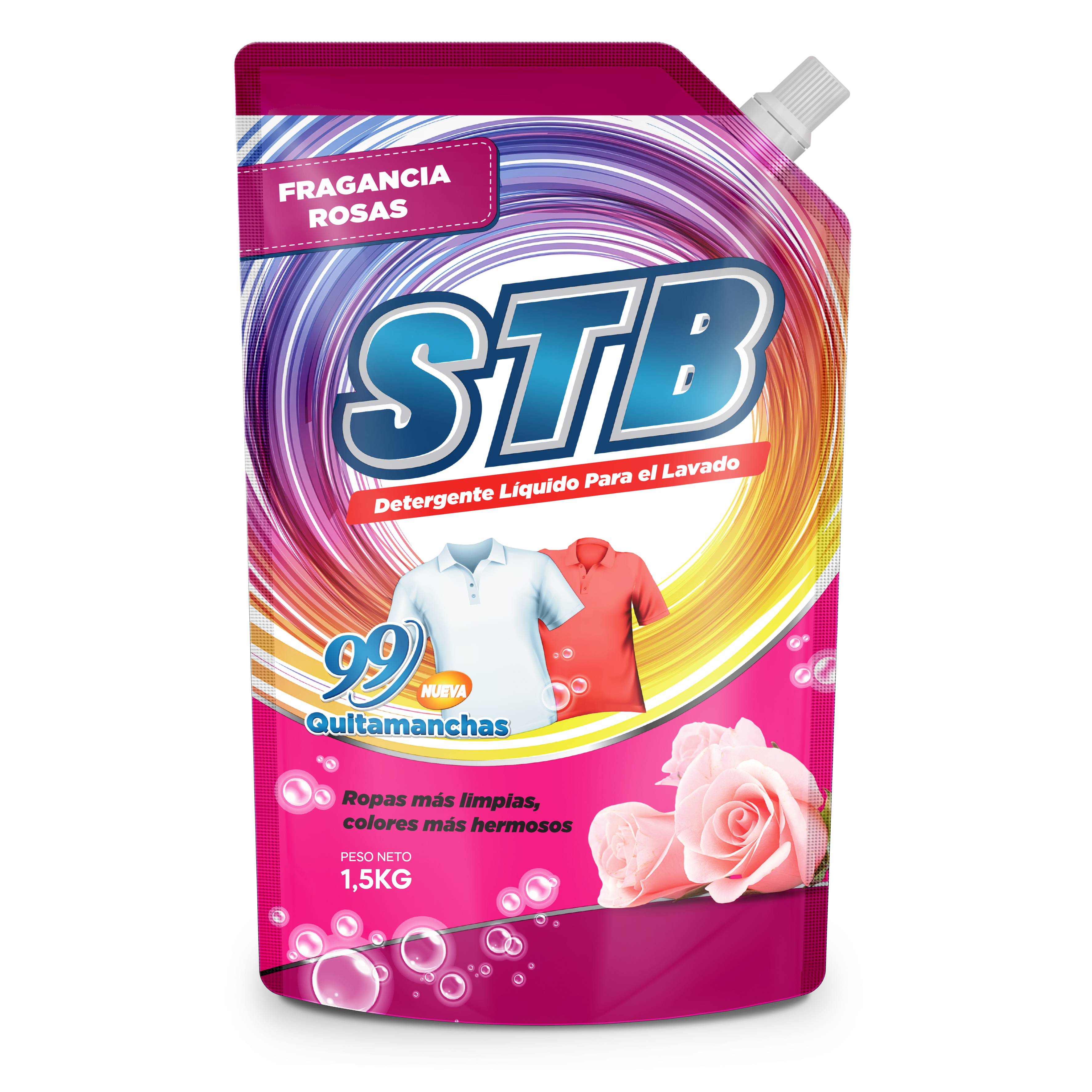 STB – Washing Liquid – Rose – 1.5kg
