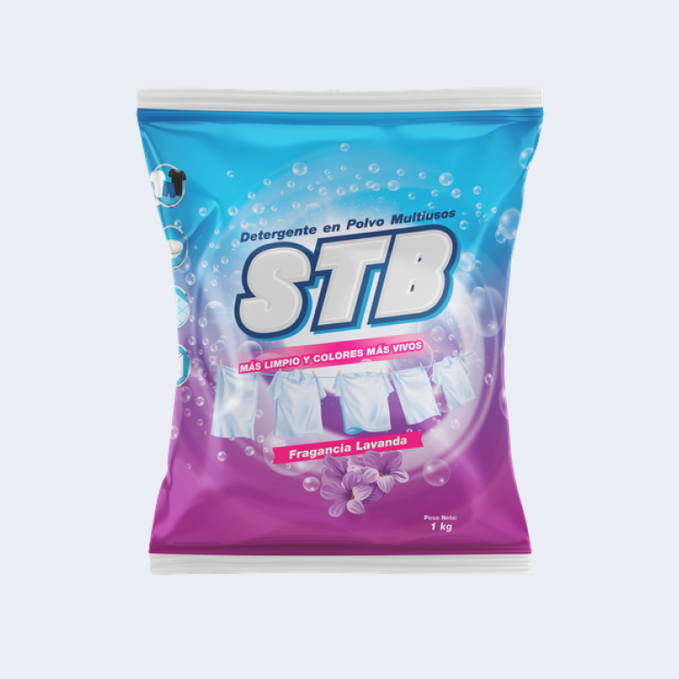 STB – Detergente en polvo multiusos – Lavanda – 1kg