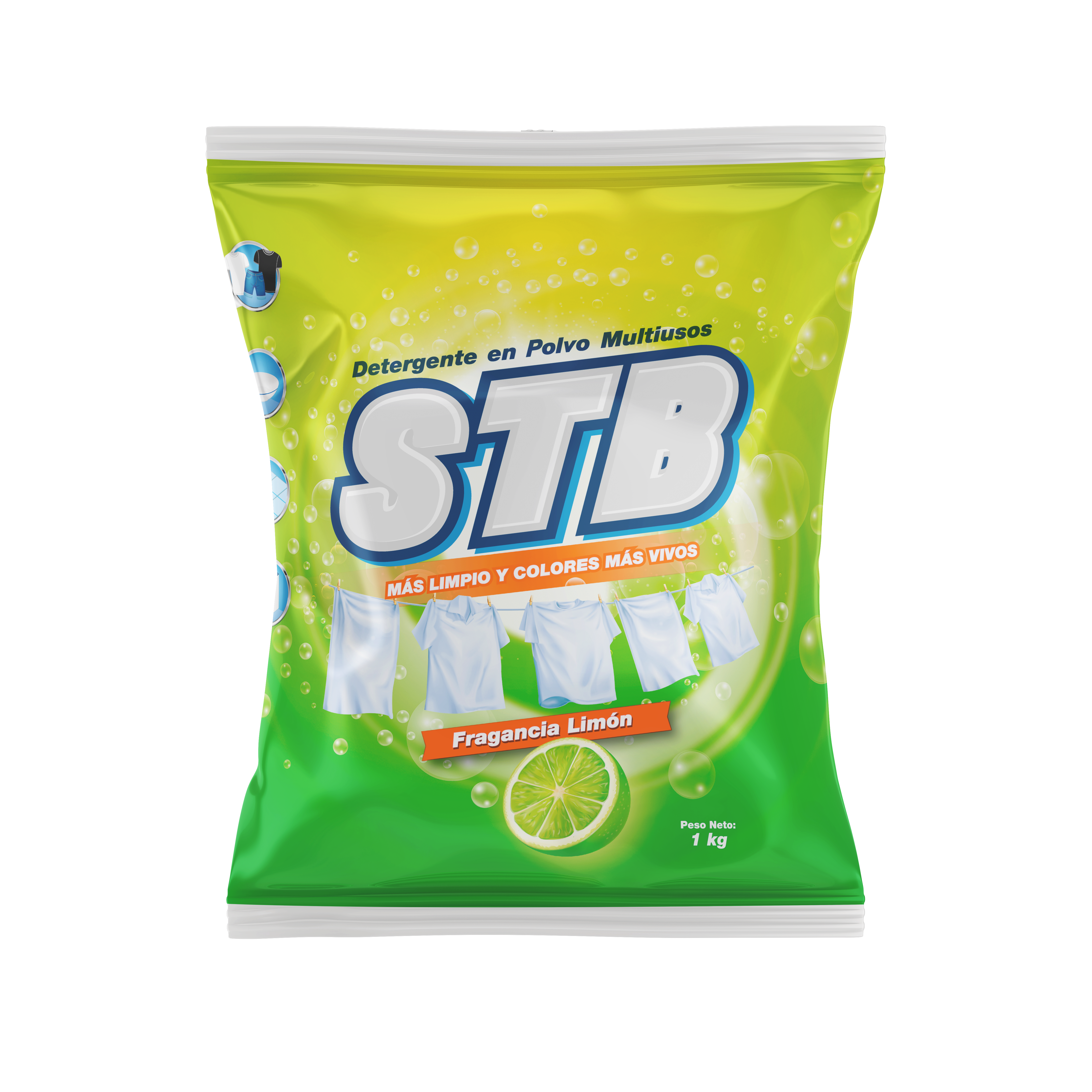 STB – Bột giặt – Chanh – 1kg