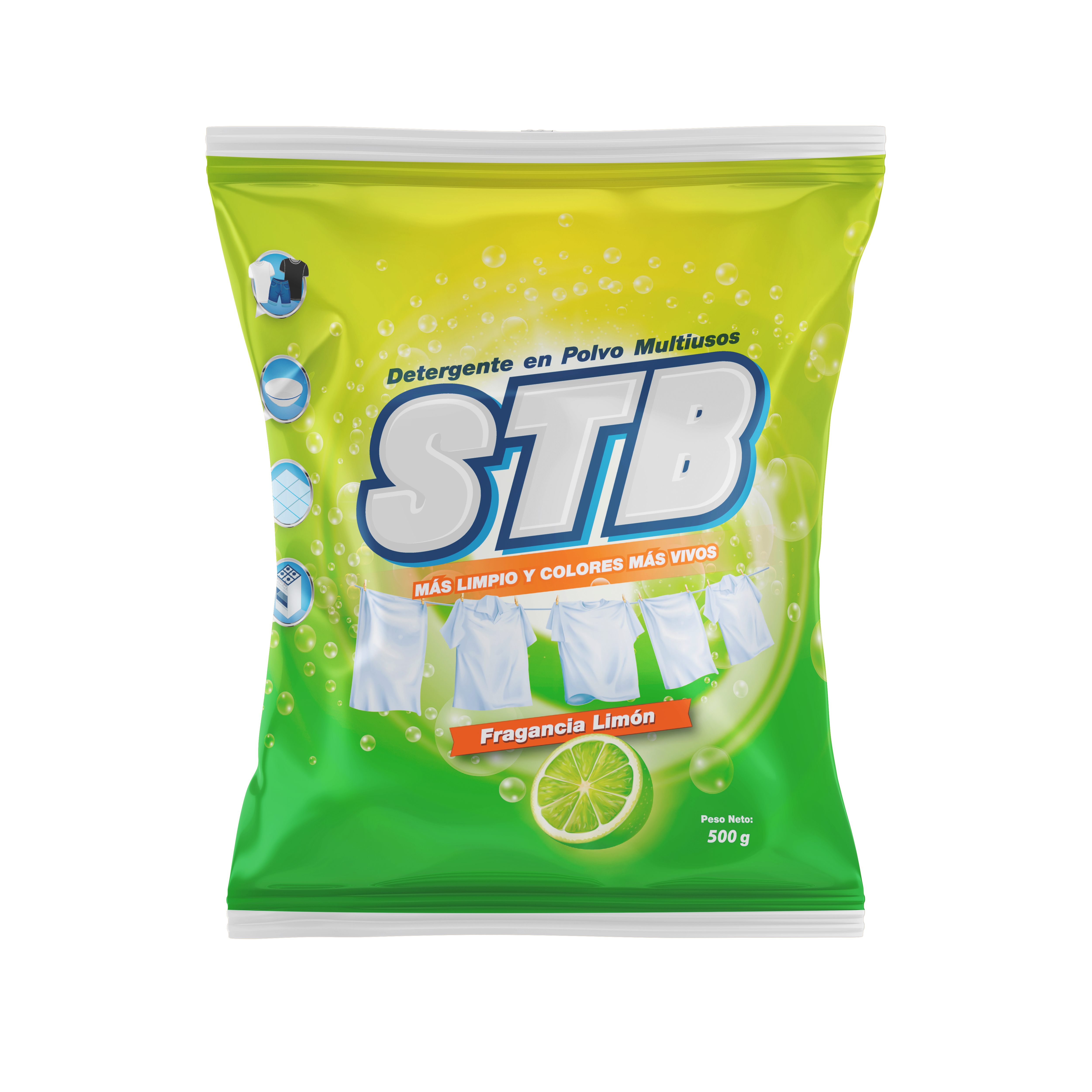 STB – Bột Giặt – Chanh – 500g