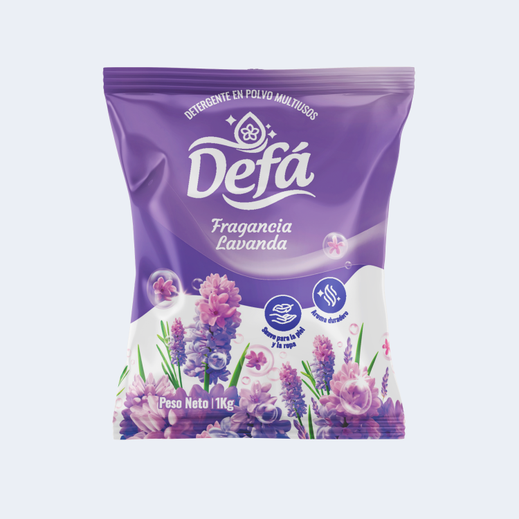 Defá – Detergente en polvo multiusos – Lavanda – 1kg