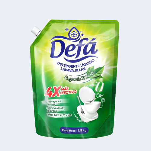 Defa – Nước rửa chén – Trà Xanh – 1.5kg