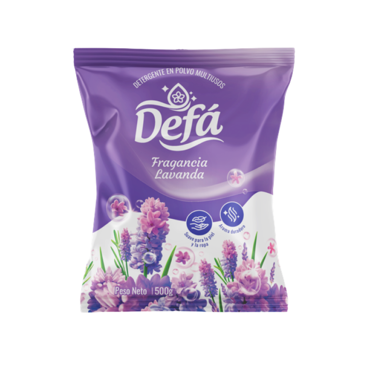 Defá – Detergente en polvo multiusos – Lavanda – 500g