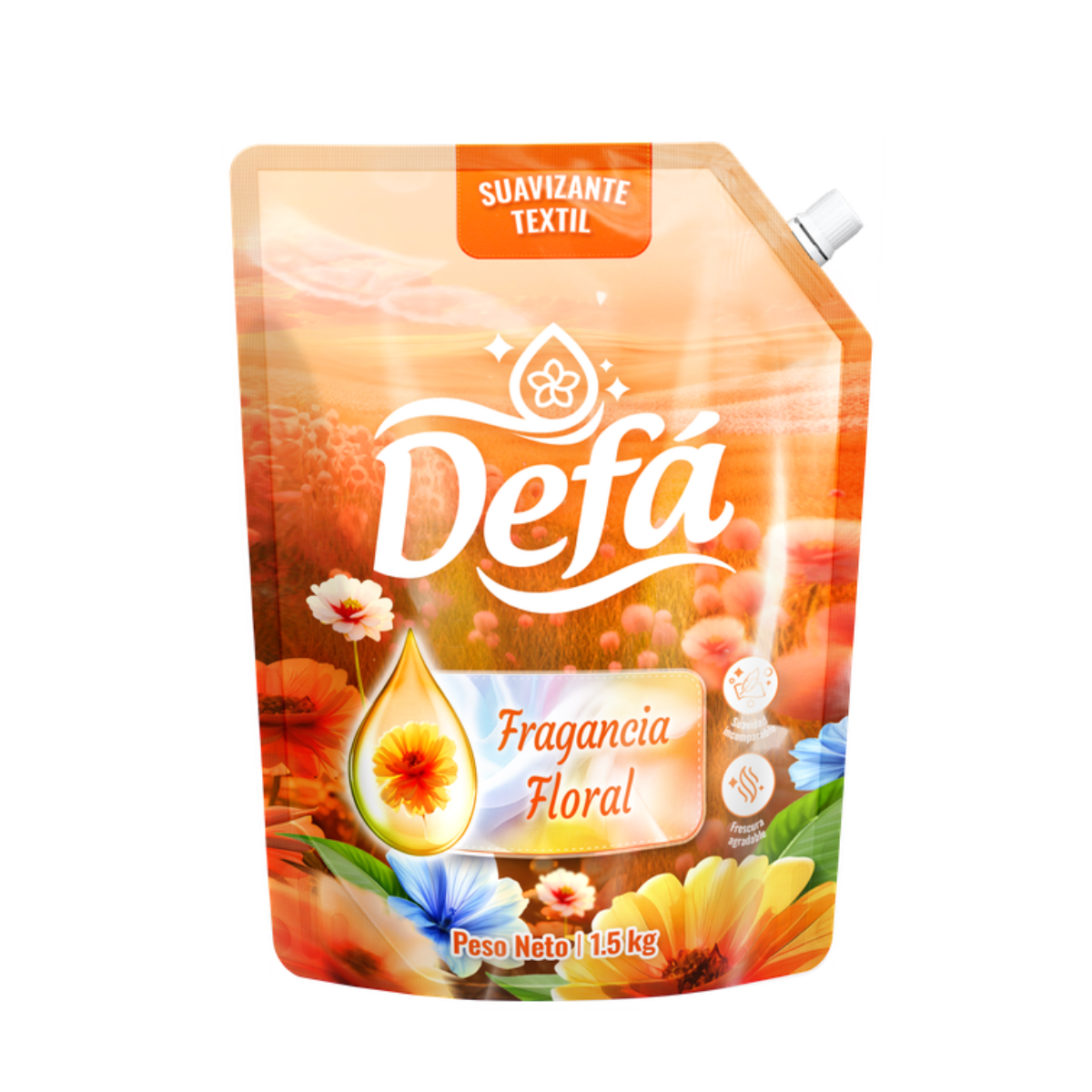 Defá – Suavizante Textil – Floral – 1.5kg