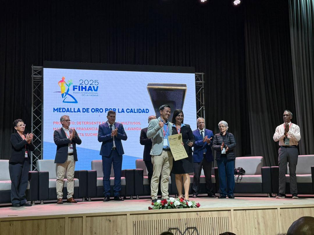 Suchel TBV S.A. celebra Medalla de Oro en FIHAV 2025.